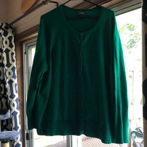 Long sleeve cardigan sweater